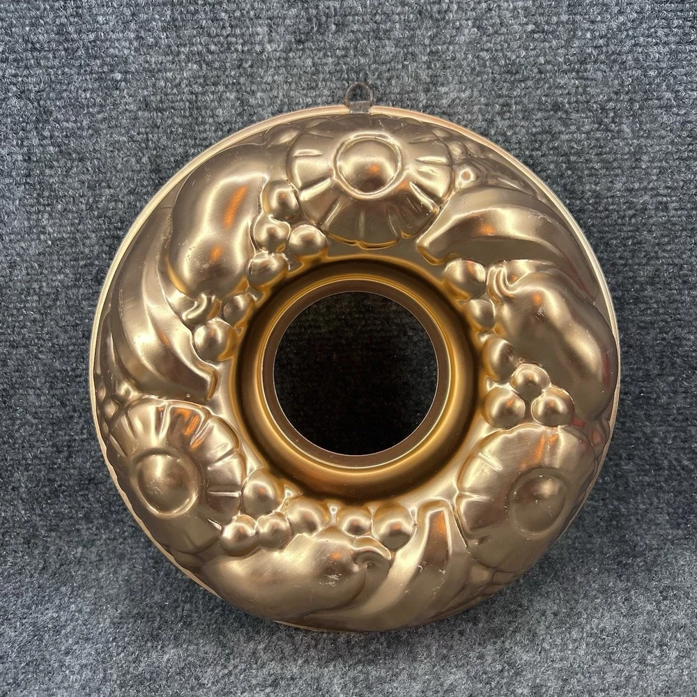 Vtg Copper Colored 10
